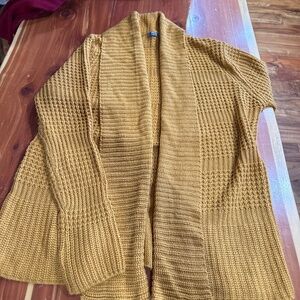 Sweater knitted cardigan